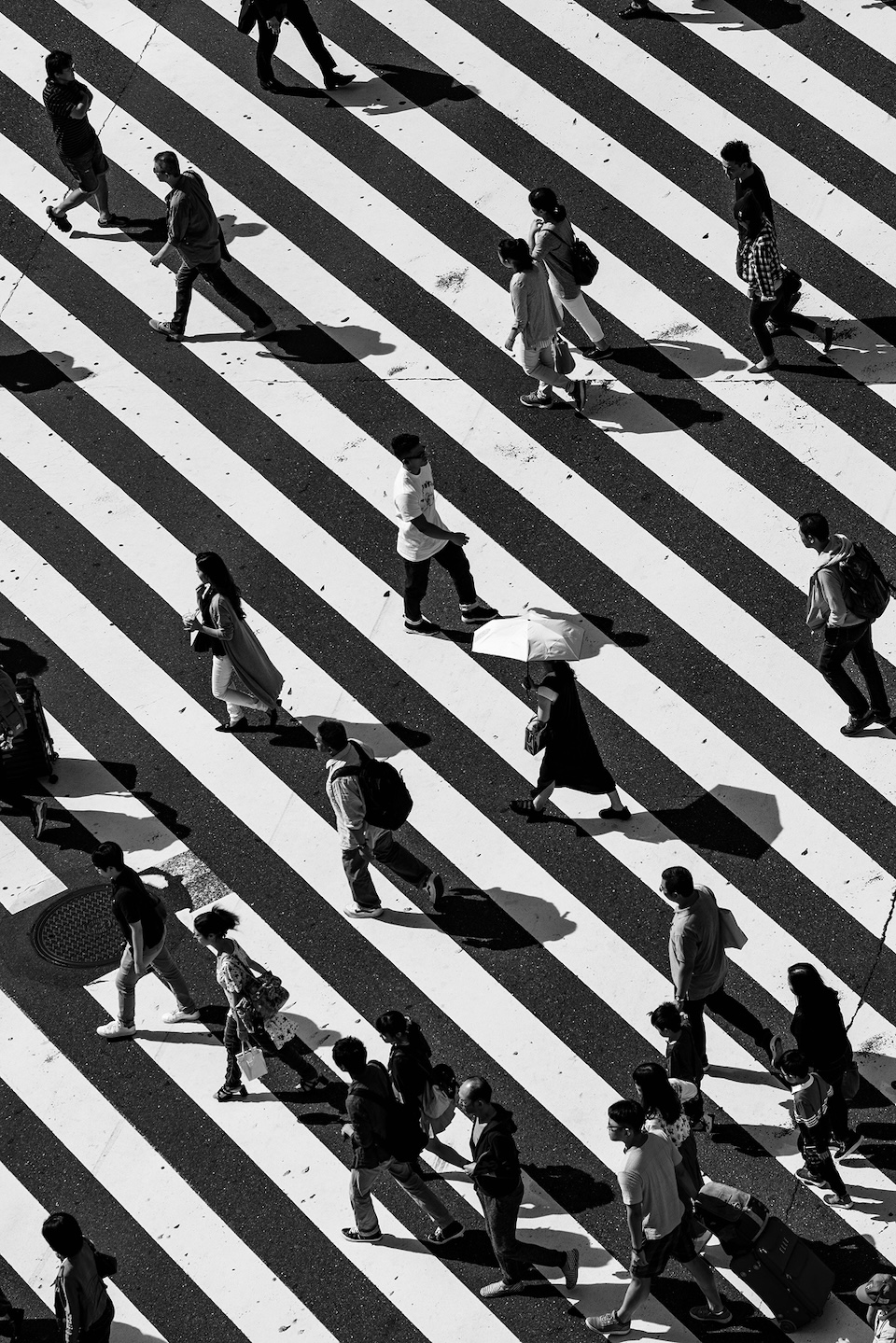 People watching